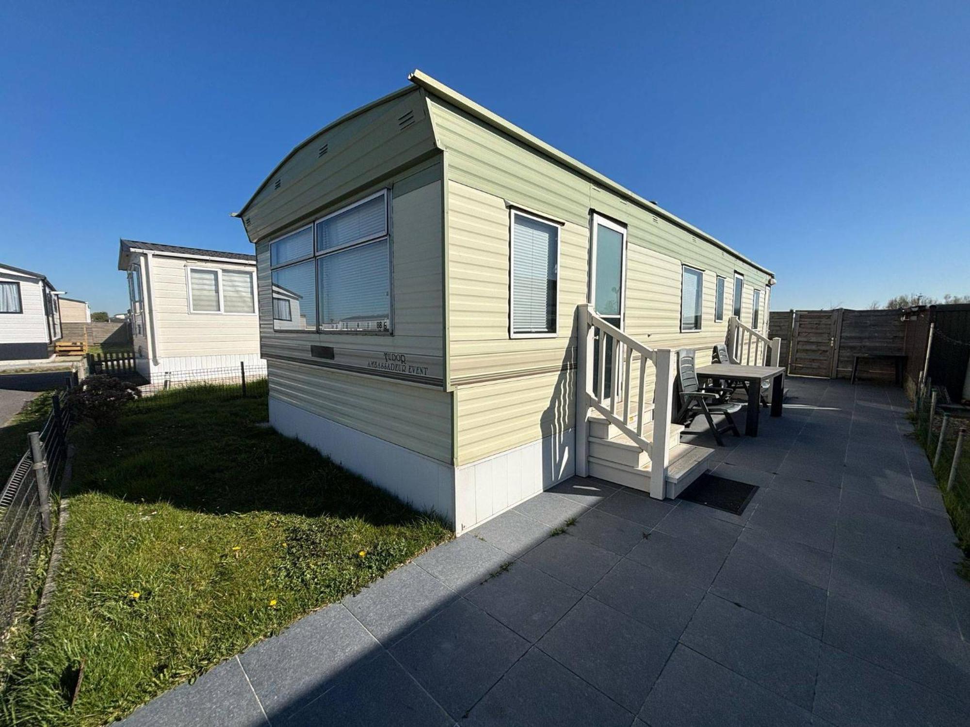 Mobile Home Au Camping New Vennepark Harendijk Exterior foto
