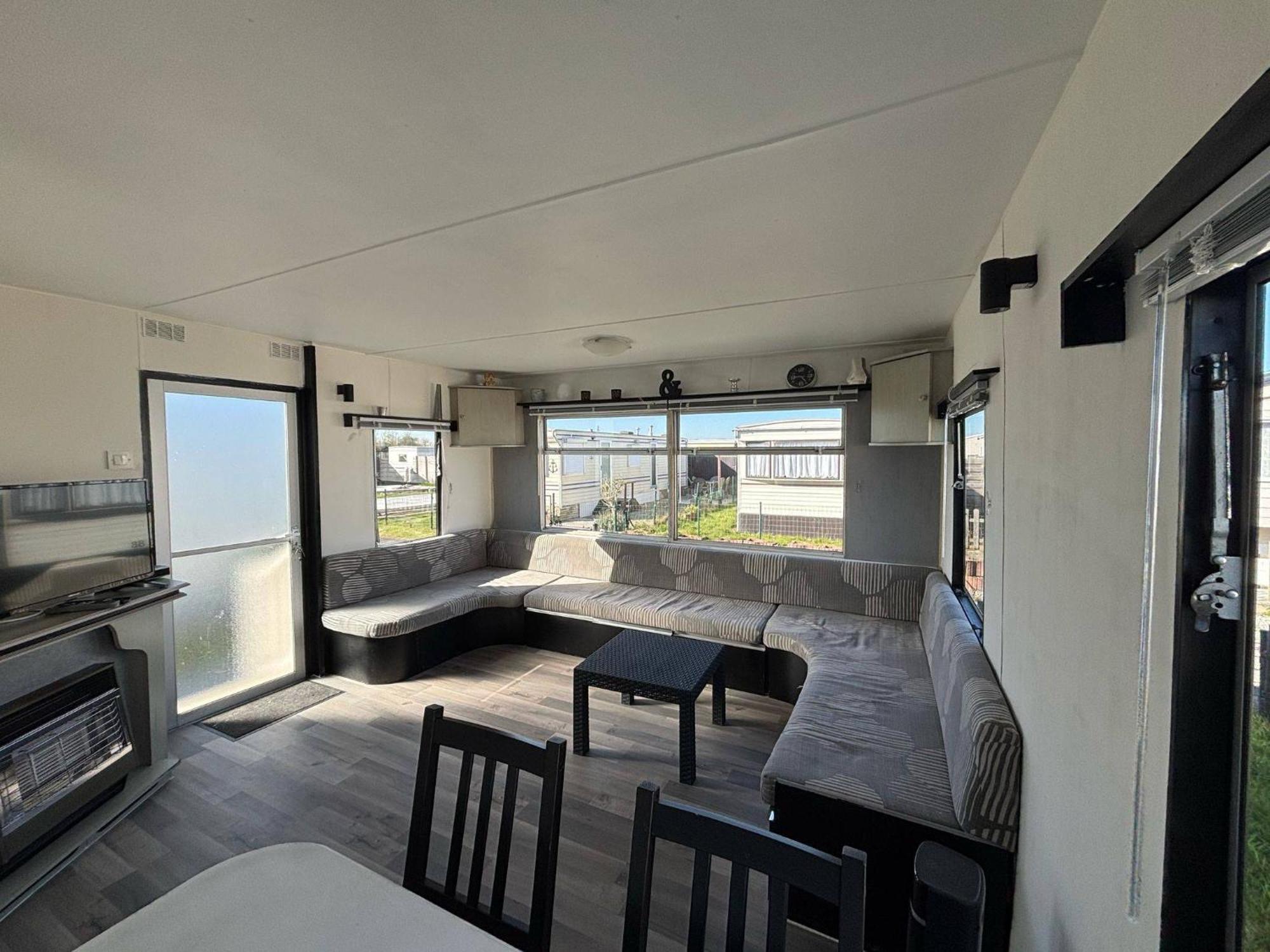 Mobile Home Au Camping New Vennepark Harendijk Exterior foto